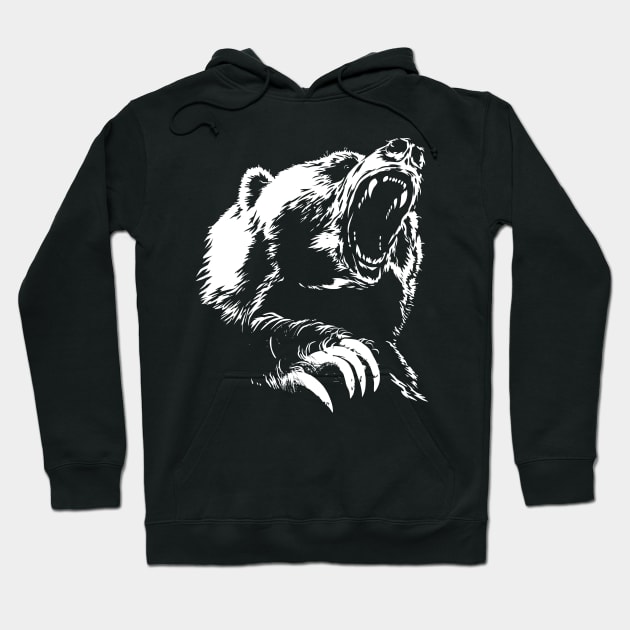 bear Hoodie by ThyShirtProject - Affiliate